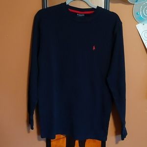 Navy Polo-Ralph Lauren Sweater